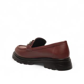 Genel Zenne Loafer Ayakkabı 801 Cilt Bordo