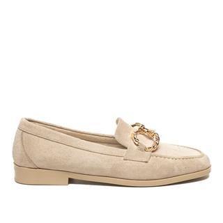 Genel Zenne Loafer Ayakkabı S615 Süet Bej