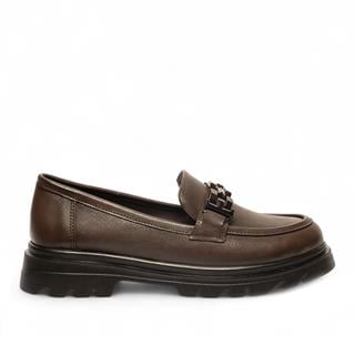 Genel Zenne Loafer Ayakkabı 801 Cilt Kahve