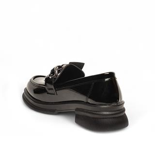 Genel Zenne Loafer Ayakkabı 175 Rugan Siyah