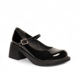 Genel Zenne Loafer Ayakkabı 421 Rugan Siyah