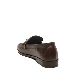 Genel Zenne Loafer Ayakkabı S615 Cilt Kahve