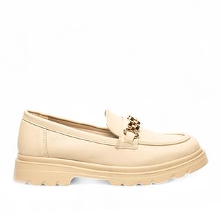 Genel Zenne Loafer Ayakkabı 823 Cilt Krem