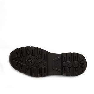 Genel Zenne Loafer Ayakkabı 802 Kırışık Rugan Bordo