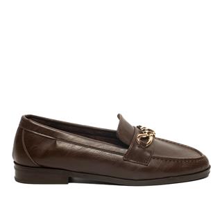Genel Zenne Loafer Ayakkabı S600 Cilt Kahve