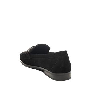 Genel Zenne Loafer Ayakkabı S620 Süet Siyah