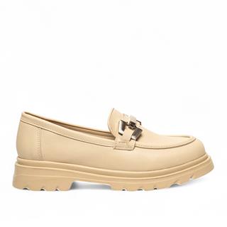 Genel Zenne Loafer Ayakkabı 814 Cilt Krem