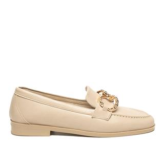 Genel Zenne Loafer Ayakkabı S615 Cilt Bej