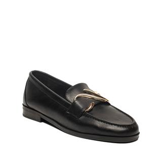 Genel Zenne Loafer Ayakkabı S610 Cilt Siyah