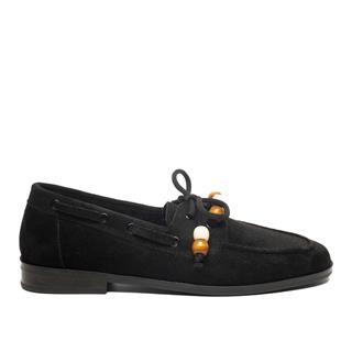 Genel Zenne Loafer Ayakkabı S625 Süet Siyah