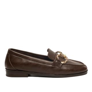 Genel Zenne Loafer Ayakkabı S615 Cilt Kahve