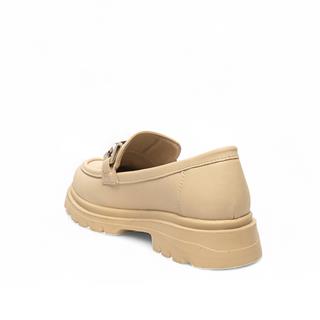 Genel Zenne Loafer Ayakkabı 814 Cilt Krem