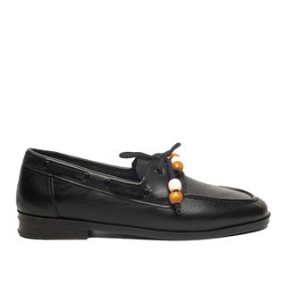 Genel Zenne Loafer Ayakkabı S625 Cilt Siyah