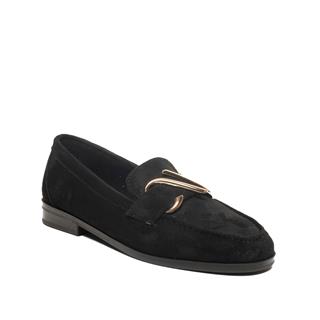 Genel Zenne Loafer Ayakkabı S610 Süet Siyah