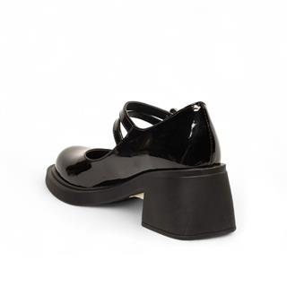 Genel Zenne Loafer Ayakkabı 416 Rugan Siyah