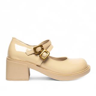 Genel Zenne Loafer Ayakkabı 416 Rugan Bej