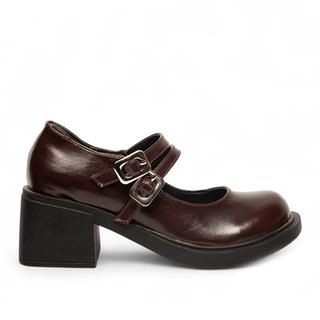 Genel Zenne Loafer Ayakkabı 416 Rustik Bordo