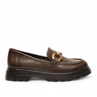 Genel Zenne Loafer Ayakkabı 814 Cilt Kahve