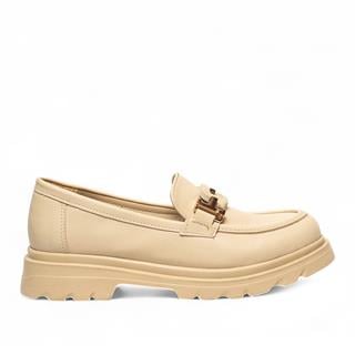 Genel Zenne Loafer Ayakkabı 807 Cilt Krem