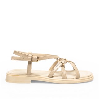 Genel Zenne Sandalet 1002 Yanki Bej