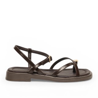 Genel Zenne Sandalet 1006 Yanki Kahve