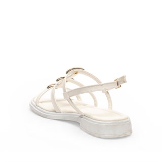 Genel Zenne Sandalet 1003 Yanki Beyaz