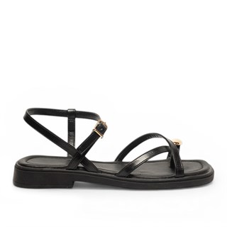 Genel Zenne Sandalet 1006 Yanki Siyah