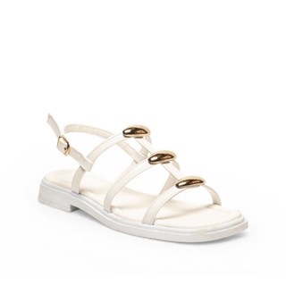 Genel Zenne Sandalet 1003 Yanki Beyaz