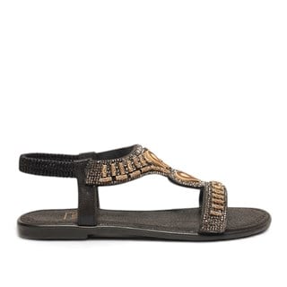 Yes Zenne Sandalet 111 Sultan Siyah
