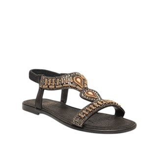 Yes Zenne Sandalet 111 Sultan Siyah