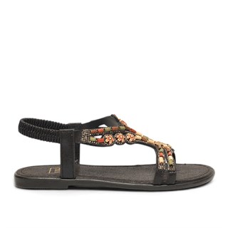 Genel Zenne Sandalet 112 Sultan Siyah