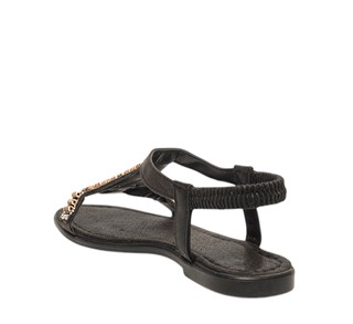 Genel Zenne Sandalet 114 Sultan Siyah