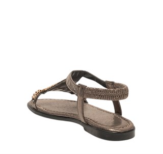 Yes Zenne Sandalet 114 Sultan Platin