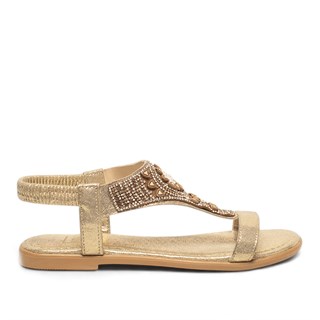 Yes Zenne Sandalet 115 Sultan Altın