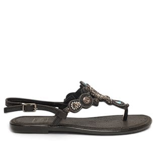 Yes Zenne Sandalet 120 Sultan Siyah