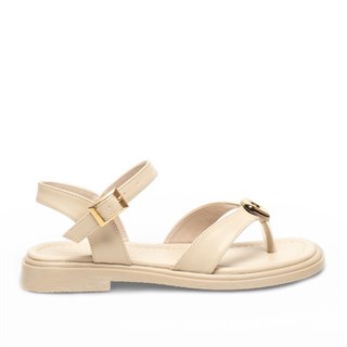 Genel Zenne Sandalet 141 Cilt Bej