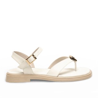 Genel Zenne Sandalet 141 Cilt Beyaz