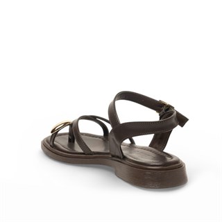 Genel Zenne Sandalet 143 Cilt Kahve