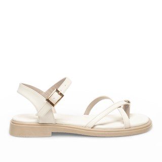 Genel Zenne Sandalet 143 Cilt Beyaz
