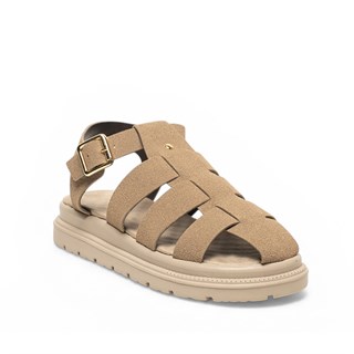 Genel Zenne Sandalet 21 Süet Vizon