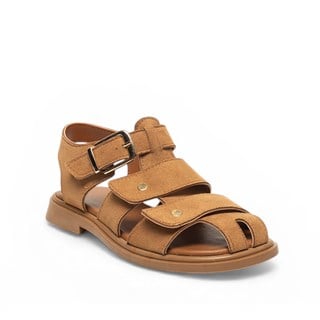 Genel Zenne Sandalet S-102 Süet Taba