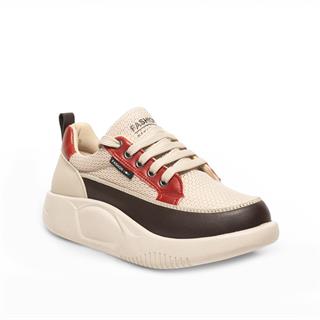 Genel Zenne Spor Ayakkabı 210 Anorak Bej-kahve-kırmızı