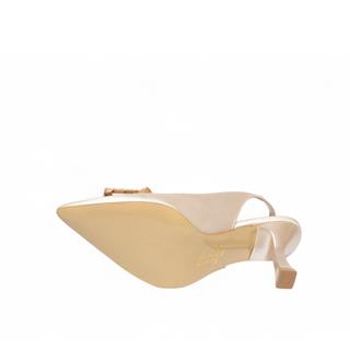 Genel Zenne Stiletto 051 Saten Altın