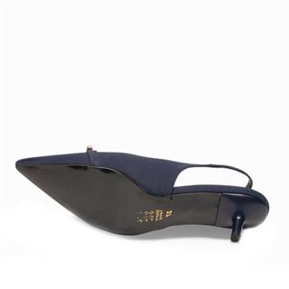 Genel Zenne Stiletto 205 Zara Saten Lacivert