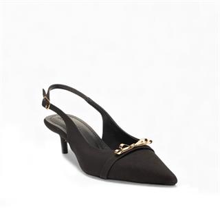 Genel Zenne Stiletto 205 Zara Saten Siyah