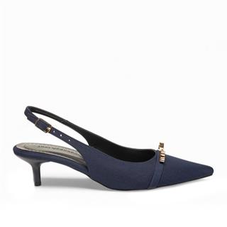 Genel Zenne Stiletto 205 Zara Saten Lacivert