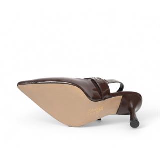 Genel Zenne Stiletto 2862 Rugan Kahve