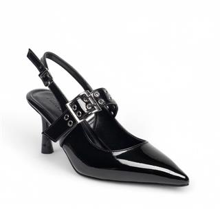 Genel Zenne Stiletto 2862 Rugan Siyah