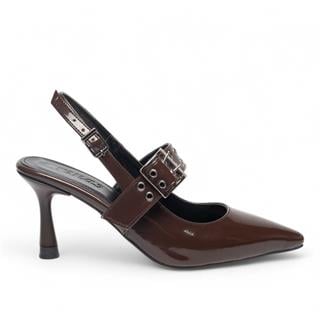 Genel Zenne Stiletto 2862 Rugan Kahve