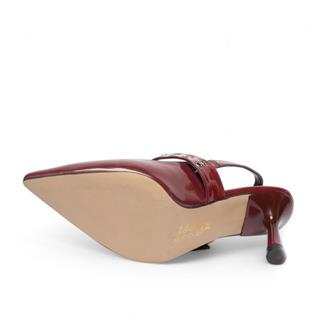 Genel Zenne Stiletto 2862 Rugan Bordo